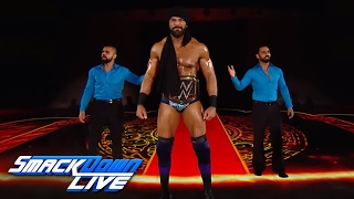 WWE Champion Jinder Mahals jawdropping entrance SmackDown LIVE June 6 2017 [upl. by Tuckie]