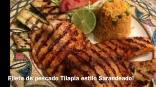 Receta filete tilapia estilo Zarandeado [upl. by Killian998]