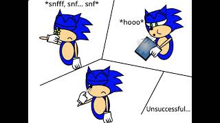 No audio Sonic has a Stuck Sneeze [upl. by Chemosh]