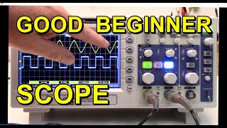 Good Digital Oscilloscope for Beginners  Hantek DSO5102P [upl. by Aldous518]