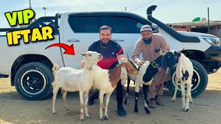 Bakrey lene mandi pohanch gae 🐐 VIP iftar ki tayari 😍 [upl. by Nnahtebazile135]