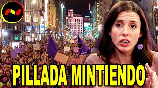 Irene Montero RECONOCE QUE MINTIÓ y que estaba infectada de COVID en el 8M [upl. by Fronnia]