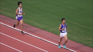 群馬県高校新人陸上2017 記録会男子5000m1組 [upl. by Enitsed865]