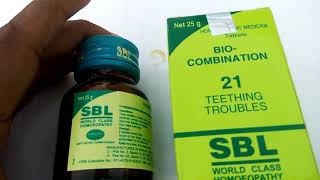 SBL  21 TABLET USE teeth trouble amp no side effects [upl. by Lorie444]