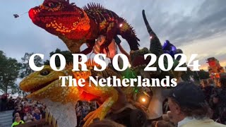 Corso 2024  Flower parade in The Netherlands trending Europe [upl. by Tesil]