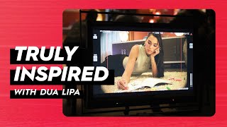 Behindthescenes of Truly Inspired w Dua Lipa [upl. by Heeley]