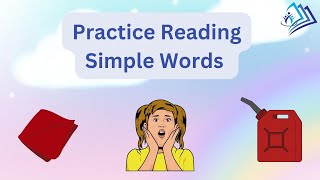 READING Simple ENGLISH Words  LEARN and PRACTICE reading for Kindergarten Grade 1 Grade 2 [upl. by Buffum]