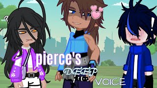 Pierces deep voice  NormalRegular Pierce  Pierce x Ein  Gacha Trend  彡 Ft Pierce ﾐ [upl. by Moreta]