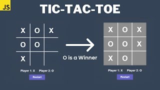 Build Tic Tac Toe with JavaScript [upl. by Chris]