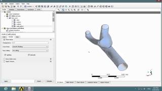 Simcafe 3D Bifurcating Artery in FLUENT Numerical Results 2 [upl. by Urquhart]