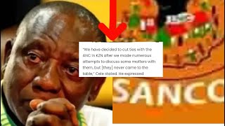 Sad news for president Cyril Ramaphosa as a top ANC organisation cut ties with ANC 😱😱see here👇🏻👇🏻 [upl. by Noiraa907]