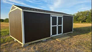 12x24 SHED [upl. by Nauqyaj]