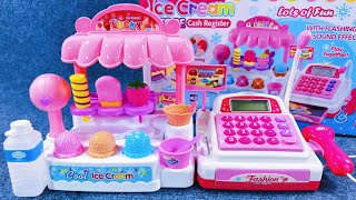 14 Minutes Satisfying with Unboxing Ice Cream Shop Play Set，Cash Register Toys Review  ASMR [upl. by Julianna]