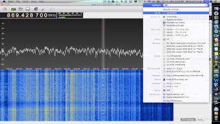 Frequency correction of rtlsdr using GSM signal and Gqrx [upl. by Anneyehc847]