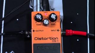 BOSS DS1 demo germanium diode mod [upl. by Asselim805]