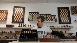 Two storage chess sets  a great holiday gift [upl. by Nitas63]