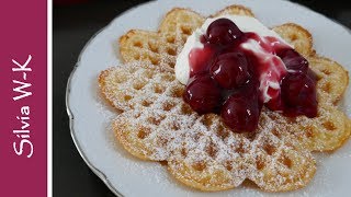 Waffeln  schnell gemacht  super Rezept  köstlich [upl. by Filide]