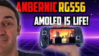 Anbernic RG556 Review What a Display [upl. by Ybrik954]