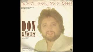 Don amp Victory  Dich zu lieben das ist mehr The Crickets  More Than I Can Say 1980 [upl. by Reeher341]