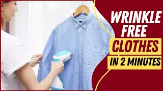 How to Steam Clothes to Get Wrinkles Out [upl. by Allenrad]