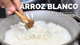 COMO HACER ARROZ BLANCO SUELTO [upl. by Arreit840]