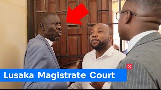 Drama At Magistrate Court DEC Rearrested Davis Mwila After Dismissed On A Nolle prosequi [upl. by Yesnek]