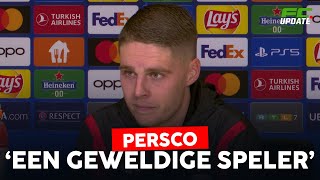 Veerman over ploeggenoot Ik weet niet of hij dit leuk gaat vinden FCUpdate [upl. by Akapol511]