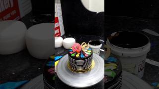 🌈Chocolate cake recipes🌈 cakedesign birthdaycake shorts [upl. by Thamos]