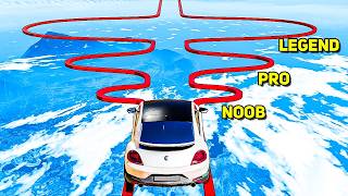 Testing cars vs wider and wider gaps in GTA 5 [upl. by Nywroc]