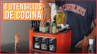 4 UTENSILIOS de COCINA que no deben FALTAR en tu HOGAR [upl. by Anson]