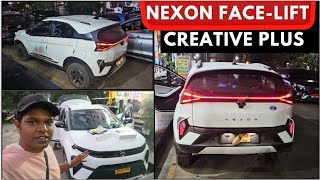 Tata Nexon Facelift Creative Plus Accessories  Hand Rest  Bucket Covers  Side Beading  Mats [upl. by Innos]