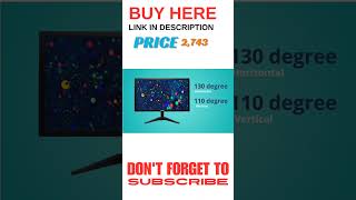 FRONTECH 185 Inch HD Monitor Review – Slim Design amp Stunning Colors for Home or Office ytshorts [upl. by Neyrb86]