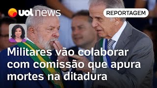 Ministro da Defesa foi avisado por Lula sobre comissão e diz que militares vão colaborar [upl. by Elatan]