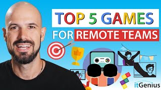 5 More of our Best Games For Remote Work Teams remotework [upl. by Cart458]