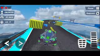 Car Games 3D Stunt Racing Game  Master Car Racing Mega Ramp Stunts Android GamePlay [upl. by Maziar]