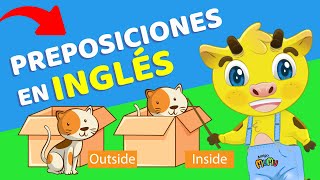 INGLÉS PARA NIÑOS  PREPOSICIONES EN INGLÉS  CLASE DE INGLÉS AMIGO MUMU [upl. by Ahsied995]