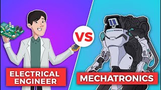 Electrical vs Mechatronics Engineering  Whats the Difference [upl. by Doralin]