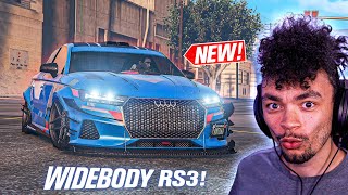 GTA 5 Online  NEW Obey Tailgater S CUSTOMIZATION Audi RS3 [upl. by Yahiya911]