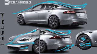 Have A Spesific Design For Electric Vehicle What is That and how the aero  Tesla Model S 2 [upl. by Idner1]