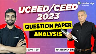 UCCED 2023 Paper Solution  UCEEDCEED 2023 Live Paper Solving  CEED 2023 Exam Difficulty Level [upl. by Aleras]