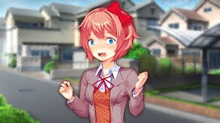 Sayori Forgets What to Say and Things Just Go Wrong DDLC Fan Mod  Spaghetto [upl. by At]