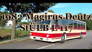 1982 Magirus Deutz L117 StÜLB V8 Sound [upl. by Niamrahc]