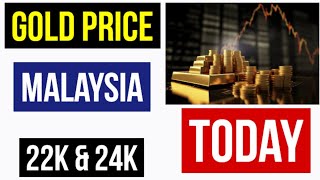 TODAY GOLD PRICE IN MALAYSIA MYR [upl. by Mowbray]