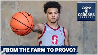 BYU Basketball amp Kevin Young Chasing Elijah Crawford To Bolster Them In Big 12  BYU Cougars Podcast [upl. by Nylirac132]