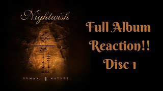 Nightwish  Human  Nature ALBUM REACTION  REVIEW Pt 1 [upl. by Alyak]