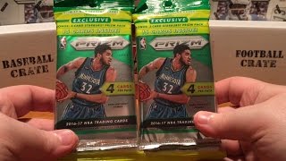 201617 Panini Prizm Basketball Retail Hanger Packs [upl. by Aiker]