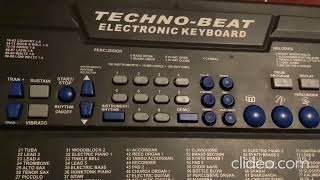 TechnoBeat Electronic Keyboard Track 6 — If You’re Happy and You Know It [upl. by Eiramnna]