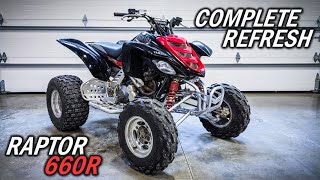 Bringing an Old ATV Back to Life  Raptor 660R [upl. by Assilen]