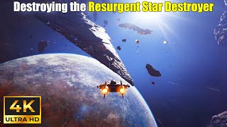 Battlefront 2 in 2024 Assaulting the Resurgent Class Star Destroyer  Galactic Assault PC 4K [upl. by Rosinski]