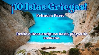 10 ISLAS GRIEGAS imperdibles en el Mediterráneo Primera Parte [upl. by Aiclef]